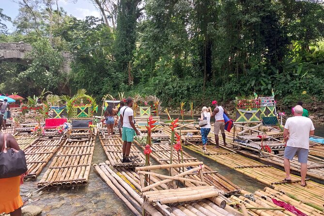 Private Bamboo River Raft With Limestone Massage in Montego Bay