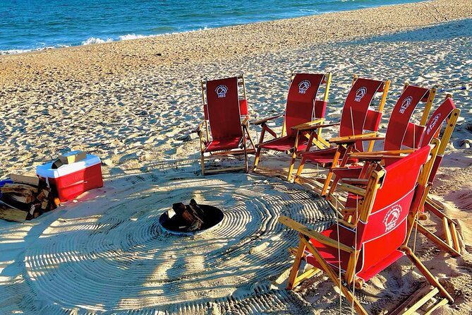 Private Beach Fire at Town Line Beach