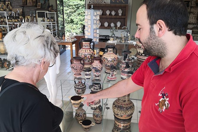 Private Day Trip to Corinth Canal - Learn About Greek Pottery and Wine