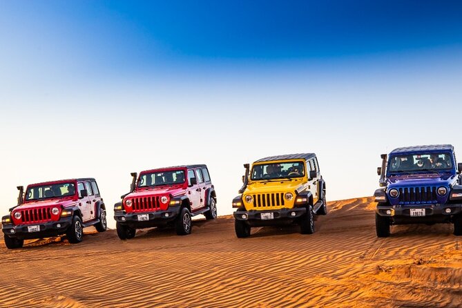 Private Desert Safari in Luxury Vehicle Jeep Wrangler - Good To Know