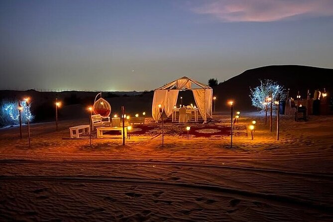 Private Dinner in the Heart of the Desert With Entertainment Show - Good To Know