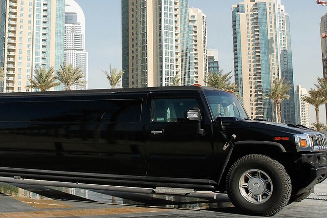 Private Dubai Hummer Limo Ride for 1 to 10 People - Good To Know