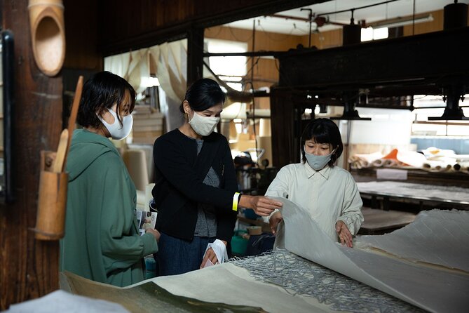 Private Echizen Washi Paper Making Experience and Walking Tour