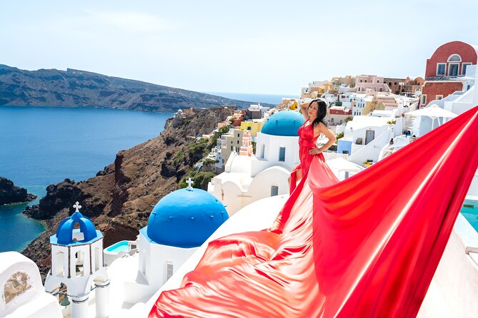 Private Flying Dress Photoshoot in Santorini - Good To Know