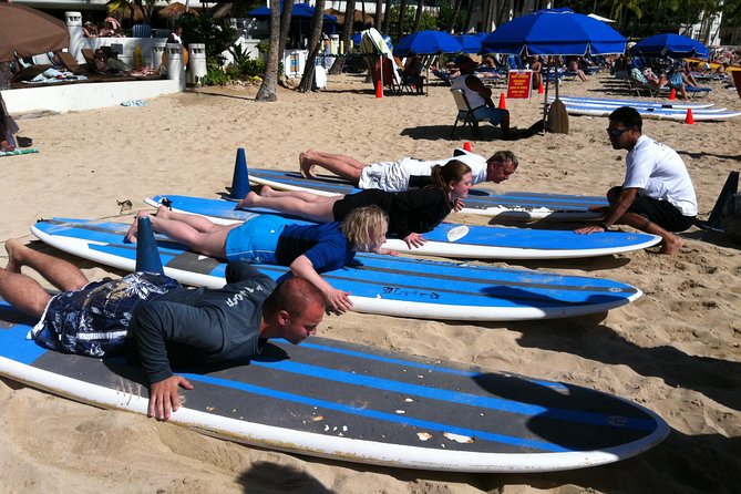 Private Group Surf Lesson by the Waikiki Beachboys at the Royal - Lesson Details