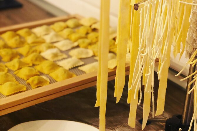 Private Italian Pasta Masterpieces Class: Ravioli, Tortellini, and Fettuccine