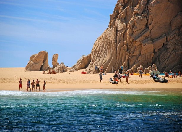 Private Los Cabos Arch and Playa Del Amor Tour by Glass Bottom Kayak