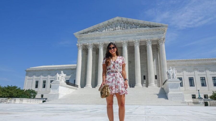 Private Photoshoot Outside the White House & Supreme Court - Good To Know