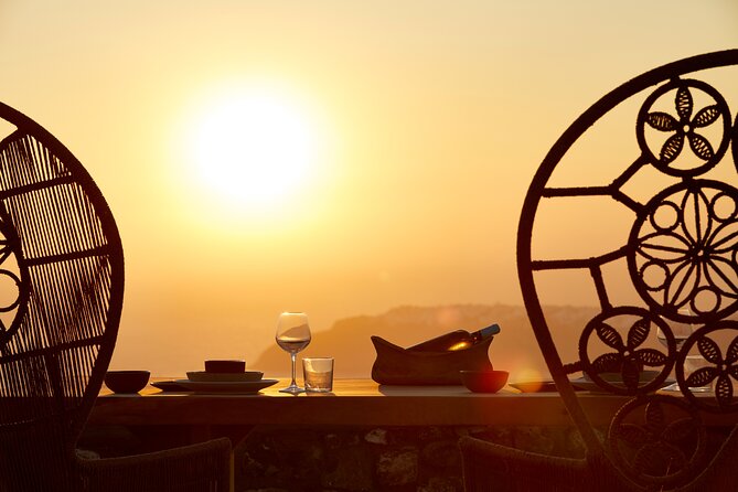 Private Romantic Sunset Dinner With Caldera Views in Santorini - Good To Know