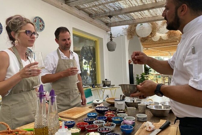 Private Santorini Cooking Class With Wine Tasting - Experience Authentic Greek Cuisine