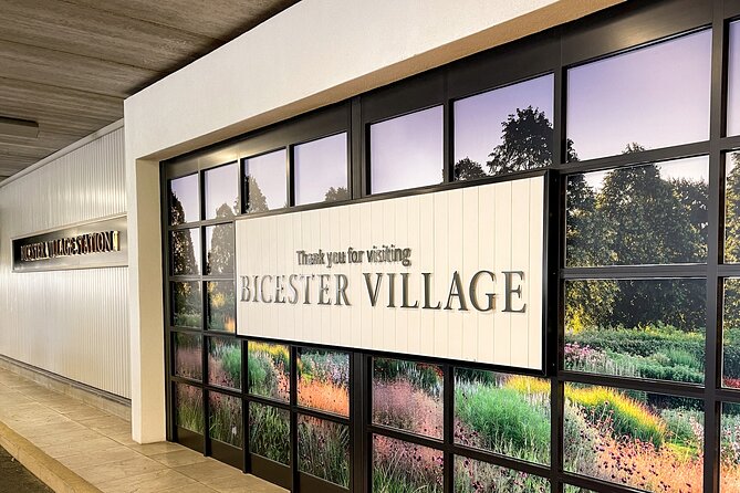Private Shopping Tour From Birmingham to Bicester Village - Good To Know