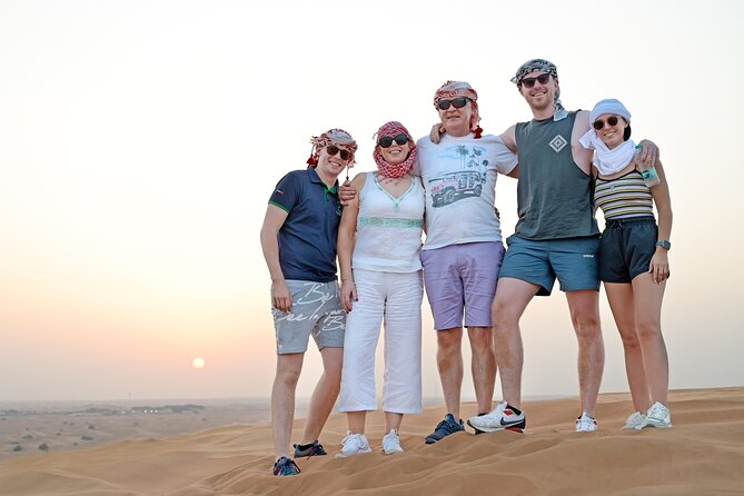 Private Sunset Desert Safari, Sand Boarding and Camel Ride - Experience the Majestic Desert Landscape