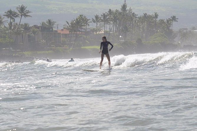 Private Surf Lessons for Beginners in Kihei at Kalama Park