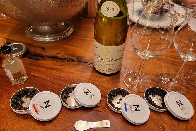 Private Tasting Caviar & Burgundy White Wine Pairing
