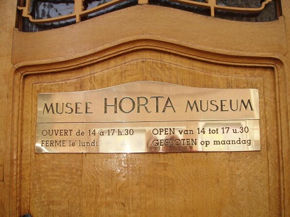 Private Tour : Art Nouveau Heritage Focus on Victor Horta Brussels and Antwerp Half Day