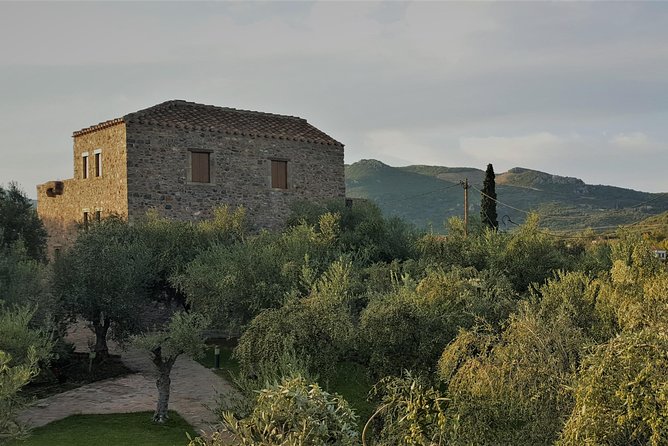 Private Tour in Historic Estate in Monemvasia With Wine-Olive Oil Tasting & Meal