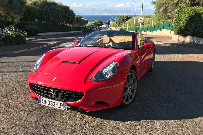 Private Tour of Juan Les Pins by Ferrari