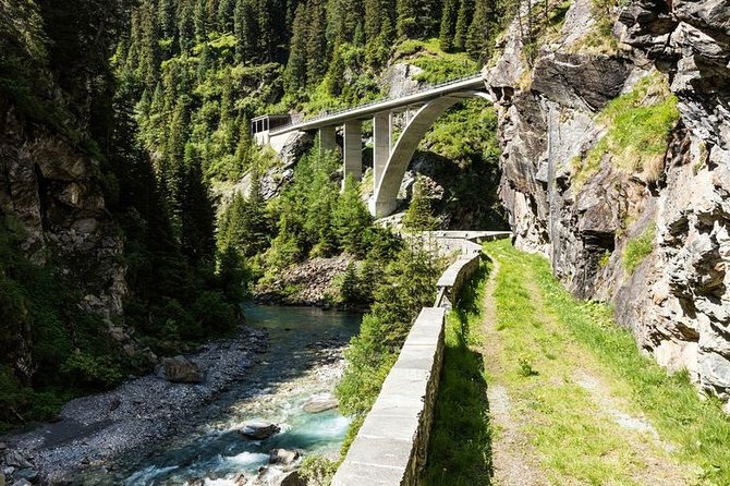 Private Tour Viamala Gorge, Whirlpool Pots, Waterfalls, Lakes and Glacial Mills