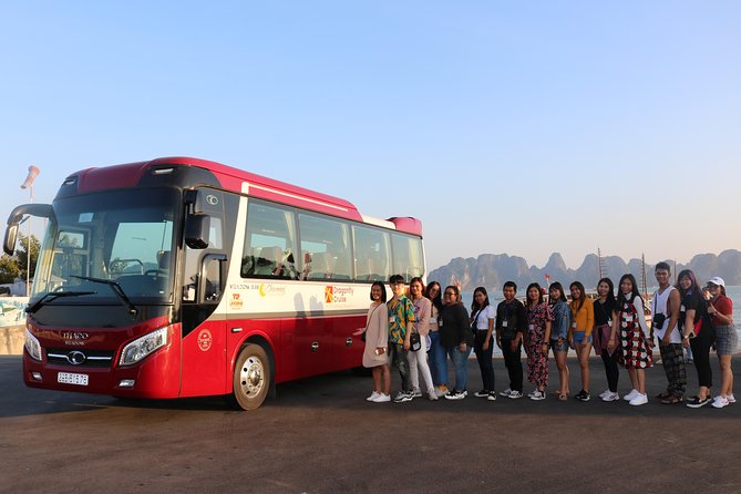 Private Transfer Hotel Pick Up for Small Group Halong Day Tour via Expressway