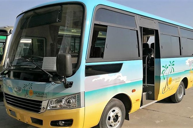 Private Transfer: Nadi Airport to Coral Coast – 9 to 12 Seat Vehicle