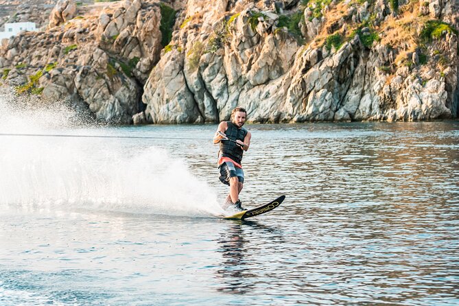 Private Water Skiing Adventure in Mykonos - Safety Equipment and Instructions