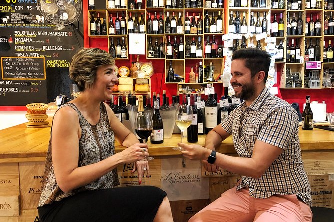 Private Wine and Premium Tapas Tour With Sommelier in Madrid