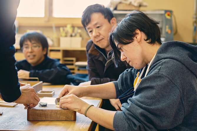 Private Woodworking and Lacquerware Session for Crafting Spoon