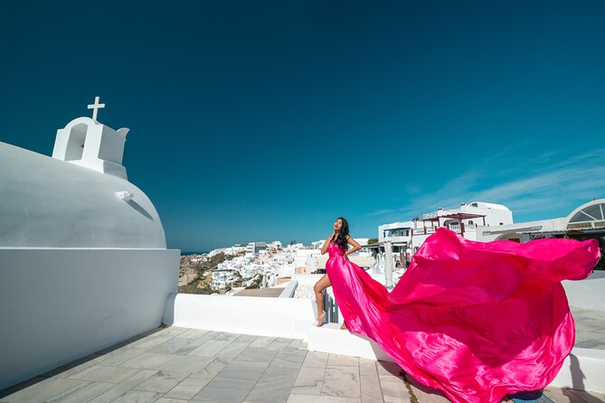 Professional Santorini Photoshoot/ Flying Dress Photoshoot - Good To Know