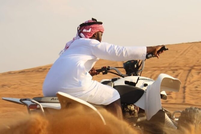 Quad Bike 30 Minutes With Full Desert Safari Dinner and Shows - Good To Know