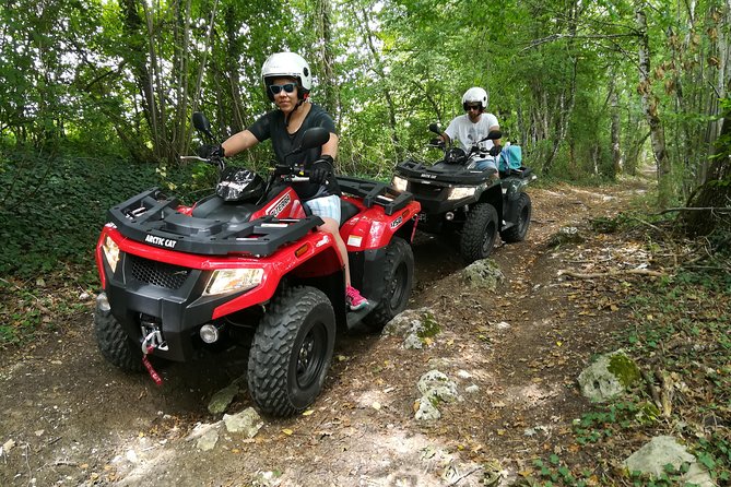 Quad Biking for 2 Hours and 30 Minutes.