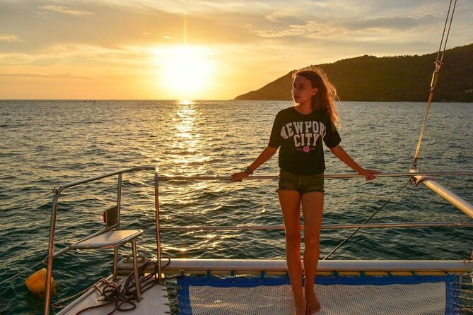 Racha and Coral Islands With Sunset at Promthep Cape by Catamaran Yacht
