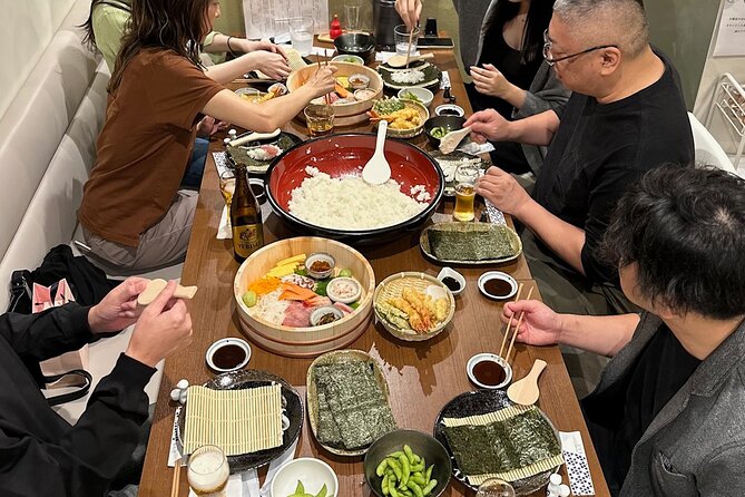 Recommended! [Hand-Rolled Sushi Experience] Is a Standard at Japanese Celebrations, and Can Be Enjoy