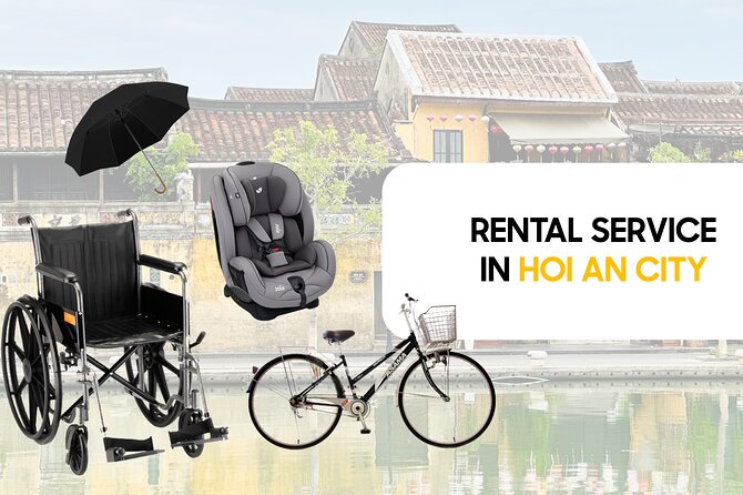 Rent Travel Accessories: Baby Seat, Umbrella, Wheelchair in HoiAn - Rental Options for Baby Seats