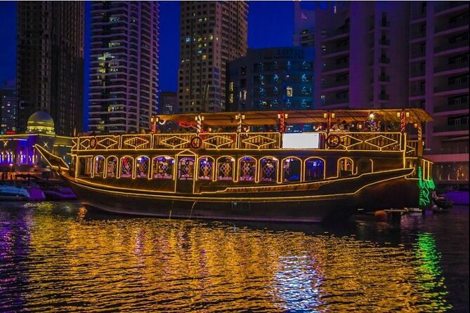 Romantic Dhow Cruise in Marina With International Buffet Dinner With Live Shows - Good To Know