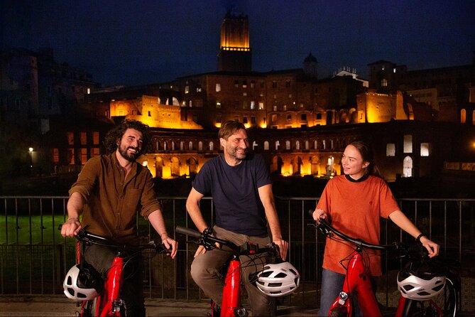 Rome by Night Tour With Top E-Bike and Optional Italian Dinner - Good To Know