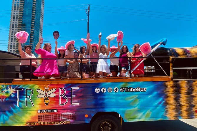 Roofless Party Bus Tour in Downtown Austin