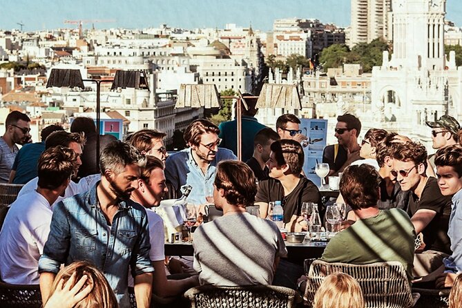 Rooftop Bar Crawl Madrid Experience