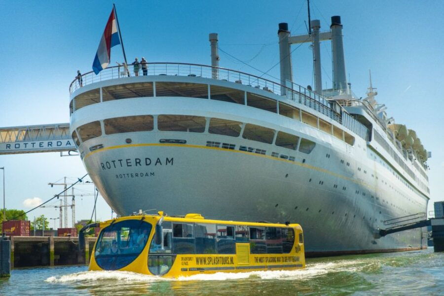 Rotterdam: 1-Hour Sightseeing Splash Tour