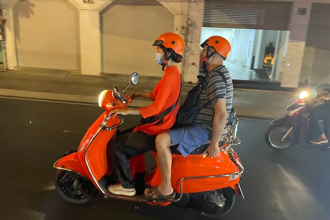 Saigon Vespa By Night Street Food With Female Riders Ao Dai