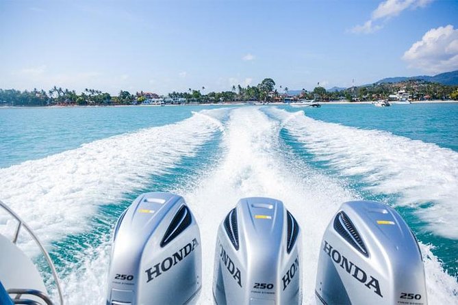 SAMUI: Koh Tao- Koh Nangyaun Island Group by Speed Boat-Lunch