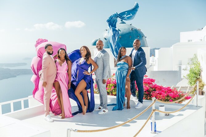 Santorini Couples Flying Dress Private Photo Shoot - Good To Know