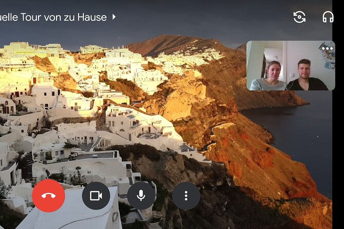 Santorini Live Sunset Virtual Walking Tour