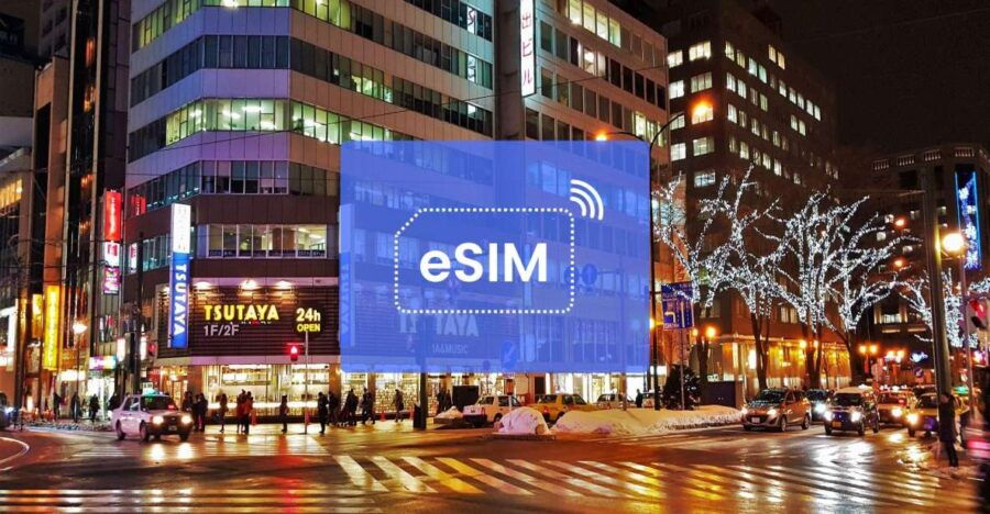 Sapporo: Japan/ Asia Esim Roaming Mobile Data Plan