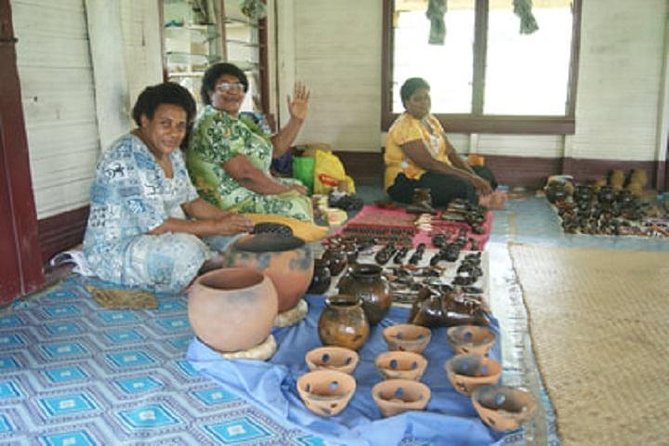 Scenic Sigatoka Valley Drive, Fijian Pottery Village, Local School & Sand Dunes