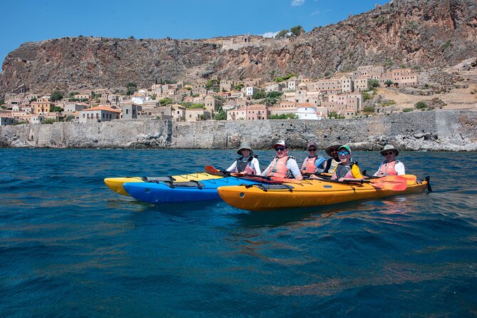 Sea Kayak Adventure in Monemvasia