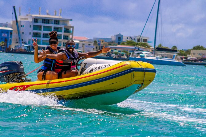 Self-Drive Boat Tour & Snorkel With Caribbean Lunch From Simpson Bay