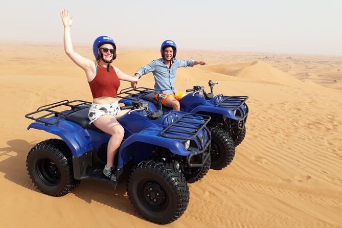 Self Drive Quad Bike in Open Desert With Sand Boarding and Camels - Good To Know