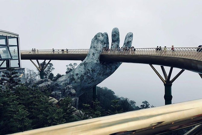 Shore Excursion From CHAN MAY or TIEN SA Port to GOLDEN BRIDGE & BA NA HILL - Exploring the Golden Bridge