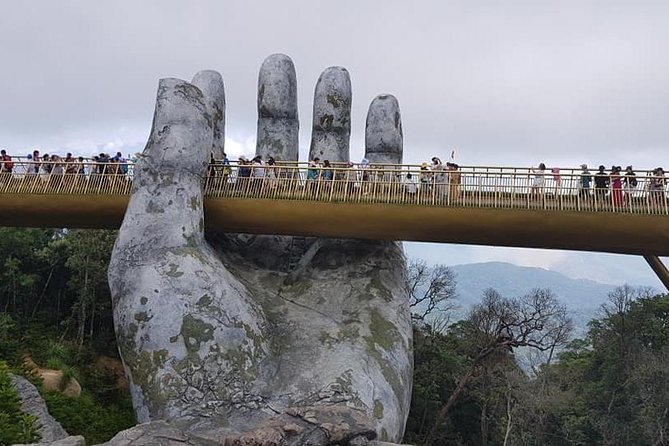 Shore Excursion From CHAN MAYorTIEN SA Port to GOLDEN BRIDGE &Enjoy Buffet Lunch