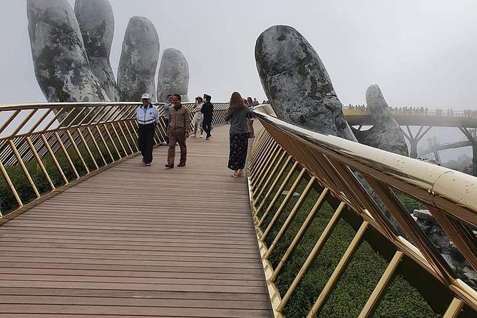 Shore Excursion Small Group to Visit GOLDEN BRIDGE BA NA HILLS & DA NANG CITY